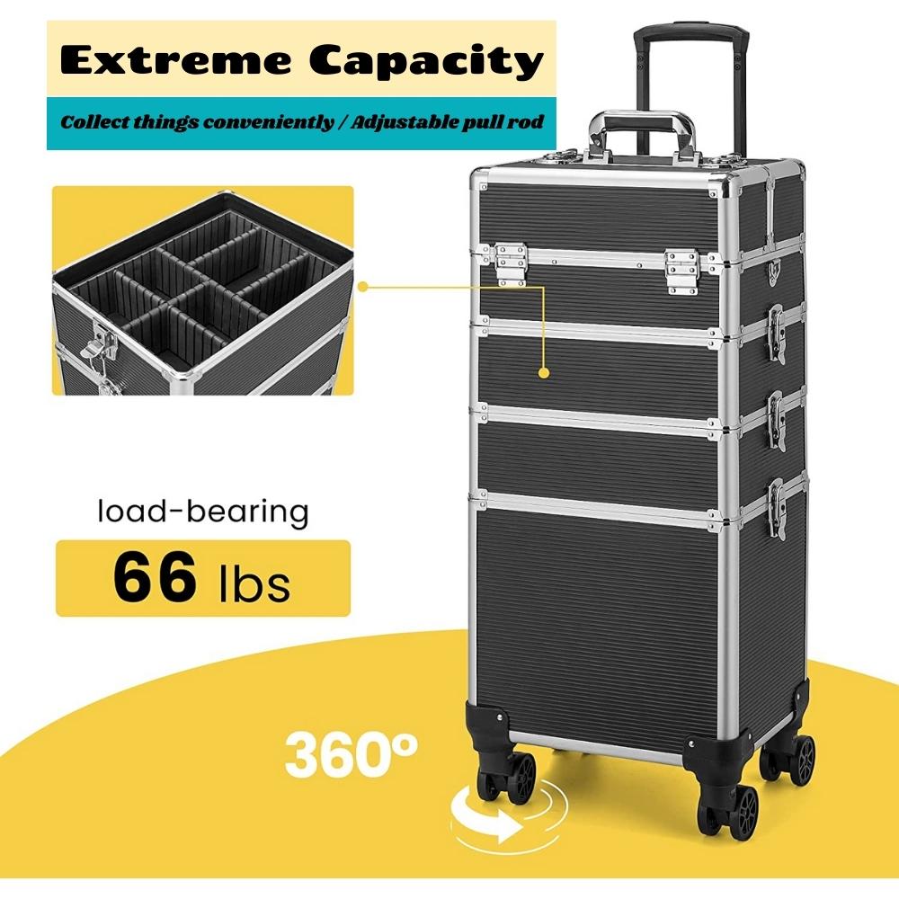 Professional Makeup Rolling Case: image 2