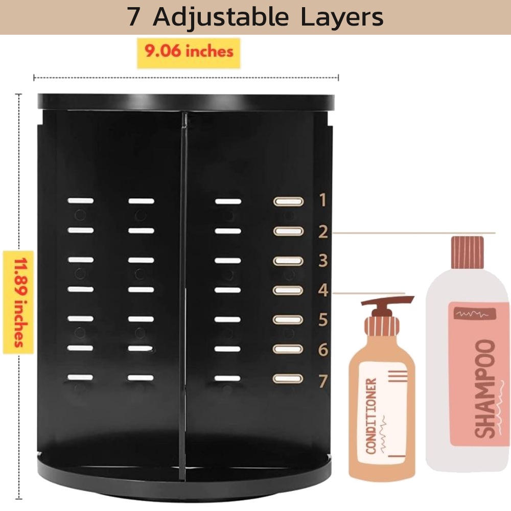 Rotating Makeup Organizer: image 5